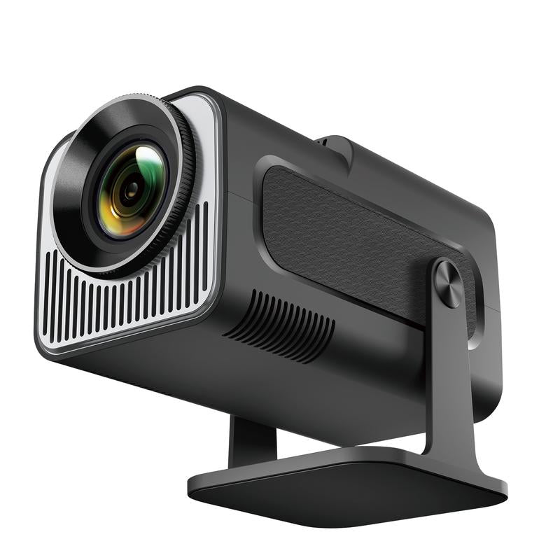 ENUOSUMA MINI Projector,4K Support,Bluetooth &Wifi,Built in Speaker,200'' Screen Display,180° Flip,Android 11.0,Auto Keystone,Screen Mirror Audio