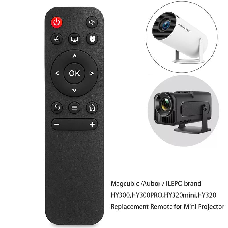 Replacement Remote for Mini Projector,Compatible with Hy300,Hy300Pro,Hy320Mini,Hy320 Mini Projector