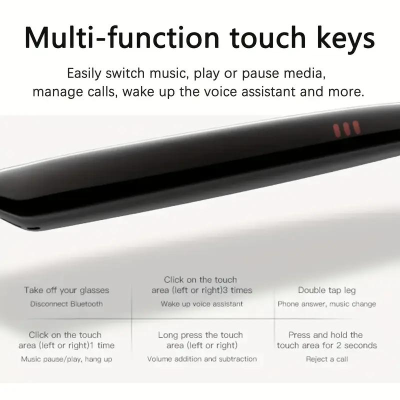 AI Interpretation Smart Glasses,160 Languages, Chat Gpt,Audio Glasses for Men and Women,Microphone and Speaker, HD Voice Calls and HIFI Music Quality,Hands-Free Calling,Color Changing Lens, Suitable for Riding,Driving,Travel,Black Friday & Cyber Monday