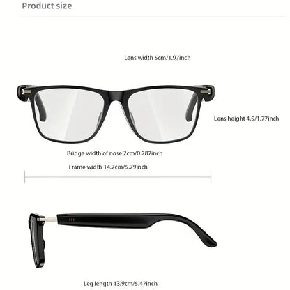 AI Interpretation Smart Glasses,160 Languages, Chat Gpt,Audio Glasses for Men and Women,Microphone and Speaker, HD Voice Calls and HIFI Music Quality,Hands-Free Calling,Color Changing Lens, Suitable for Riding,Driving,Travel,Black Friday & Cyber Monday