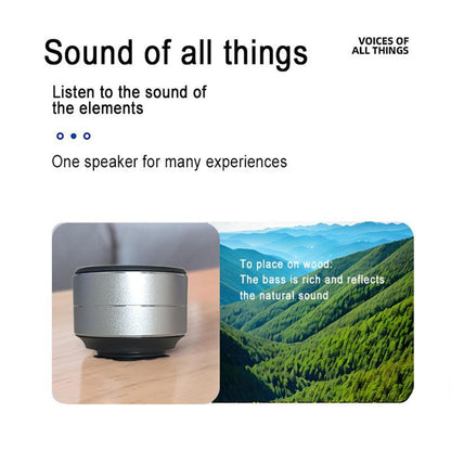 Experience Unmatched Sound with the Bone Conduction Wireless Speaker - TWS Technology Portable Bluetooth Audio System